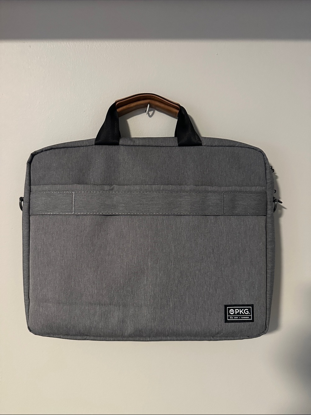 Like new 16” PKG Grey Laptop Bag